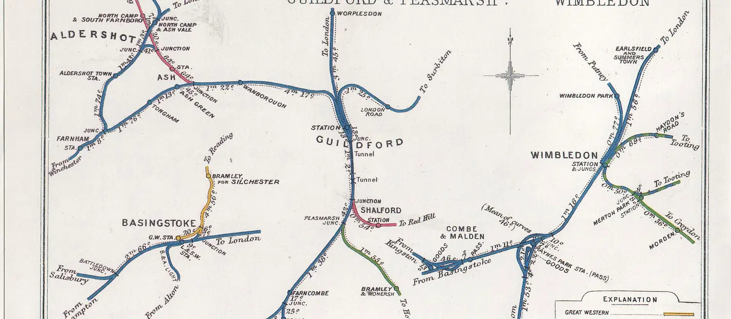 Farnham Train Station Taxi Service: Aldershot, Ash, Shalford, Basingstoke, Guildford & Peasmarsh , Wimbled
